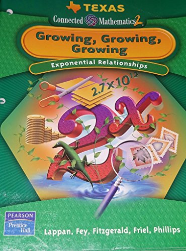 Stock image for Growing, Growing, Growing Exponential Relationships for sale by HPB-Red