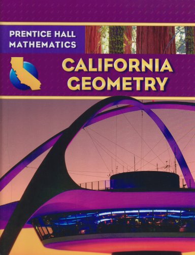 Imagen de archivo de California Geometry (Prentice Hall Mathematics) a la venta por HPB-Red