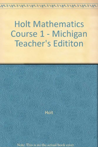 9780132031530: Mathematics (Michigan Edition, Course 1)