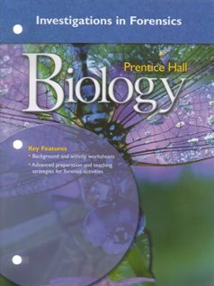 Stock image for Prentice Hall Biology Investigations in Forensics for sale by Old Friends Books