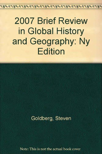 Beispielbild fr 2007 Brief Review in Global History and Geography: Ny Edition zum Verkauf von Irish Booksellers