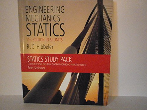 9780132038140: Engineering Mechanics Statics 11th Edition in SI units:Statics Study Pack