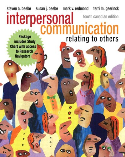 Stock image for Interpersonal Communication: Relating to Others, Fourth Canadian Edition (4th Edition) for sale by Irish Booksellers