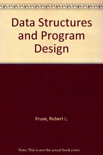 Stock image for Data Structures and Program Design for sale by Phatpocket Limited