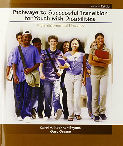 Beispielbild fr Pathways to Successful Transition for Youth with Disabilities: A Developmental Process zum Verkauf von BooksRun