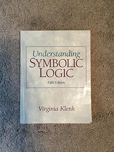 Immagine dell'editore per Understanding Symbolic Logic (5th Edition) venduto da Books From California