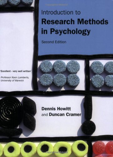 9780132051637: Introduction to Research Methods in Psychology
