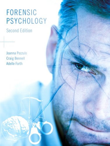 Beispielbild fr Forensic Psychology, Second Edition (2nd Edition) zum Verkauf von HPB-Red