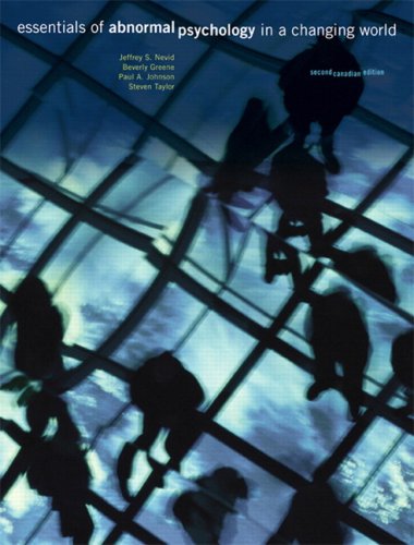 9780132053730: Title: Essentials of Abnormal Psychology in a Changing Wo