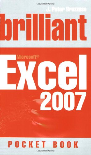 9780132059220: Brilliant Microsoft Excel 2007 Pocketbook