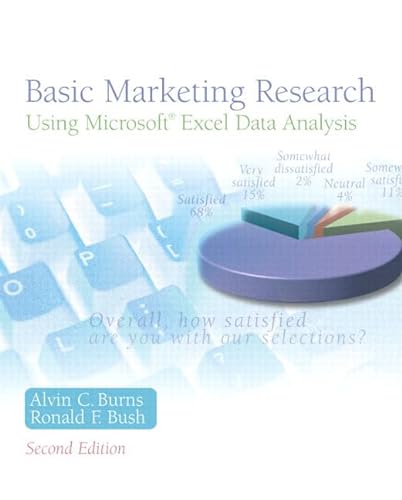 9780132059589: Basic Marketing Research: Using Microsoft Excel Data Analysis: United States Edition