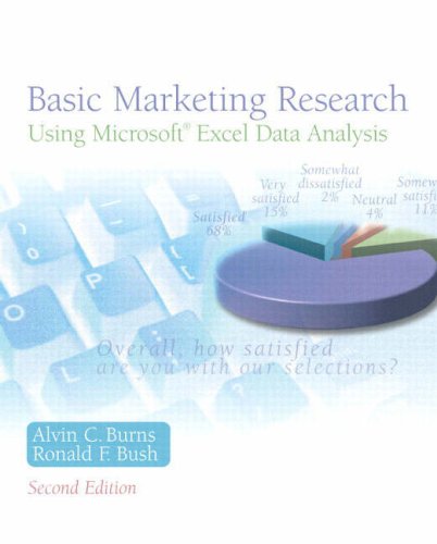 9780132059589: Basic Marketing Research Using Microsoft Excel Data Analysis: United States Edition
