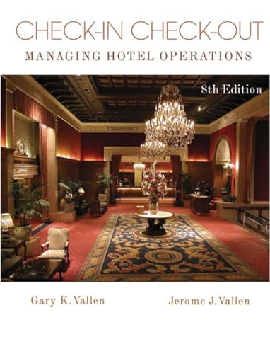 Beispielbild fr Check-In Check-Out: Managing Hotel Operations zum Verkauf von ThriftBooks-Atlanta