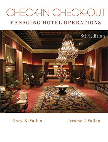 9780132059671: Check-In, Check-Out: Managing Hotel Operations [Lingua Inglese]: Managing Hotel Operations: United States Edition