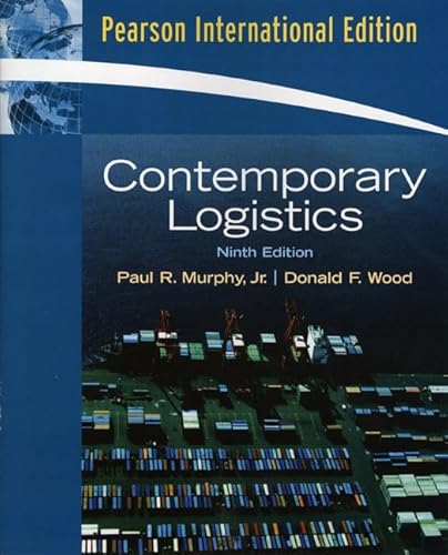 Beispielbild fr Contemporary Logistics zum Verkauf von medimops