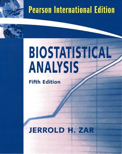 Stock image for Biostatistical Analysis: International Edition for sale by Phatpocket Limited
