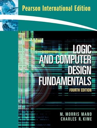 Beispielbild fr Logic and Computer Design Fundamentals: International Edition zum Verkauf von Phatpocket Limited