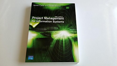 Beispielbild fr Project Management for Information Systems zum Verkauf von WorldofBooks
