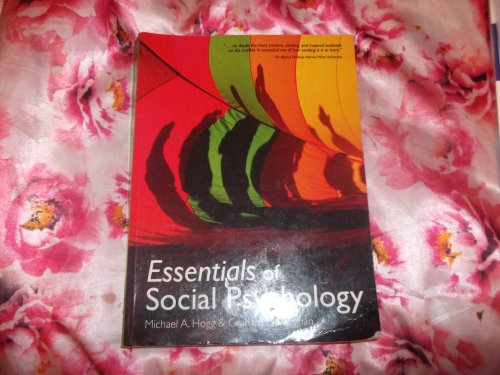 9780132069328: Essentials of Social Psychology