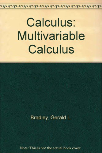 9780132072267: Multivariable Calculus