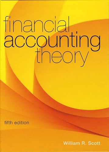 Imagen de archivo de Financial Accounting Theory a la venta por Better World Books