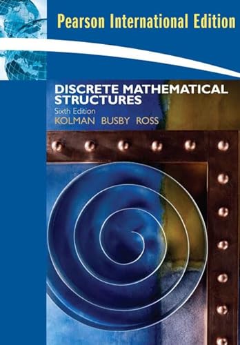Stock image for Discrete Mathematical Structures: International Edition for sale by Phatpocket Limited