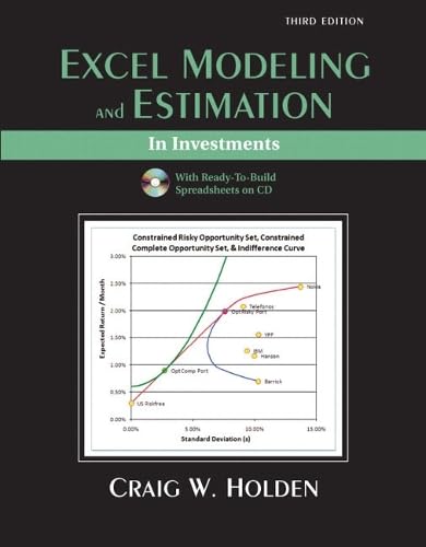 9780132079907: Excel Modeling and Estimation in Investments