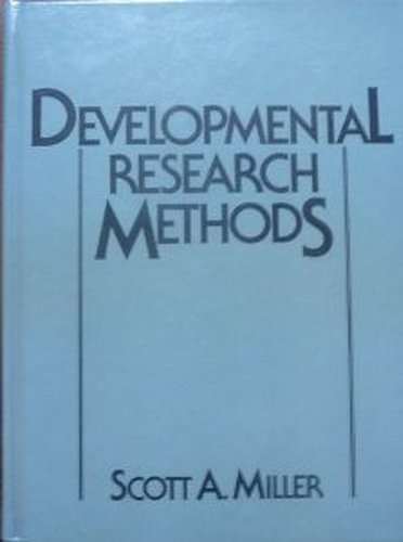 9780132081337: Developmental Research Methods