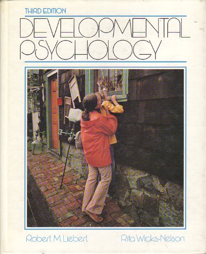 Stock image for Developmental psychology for sale by ThriftBooks-Dallas