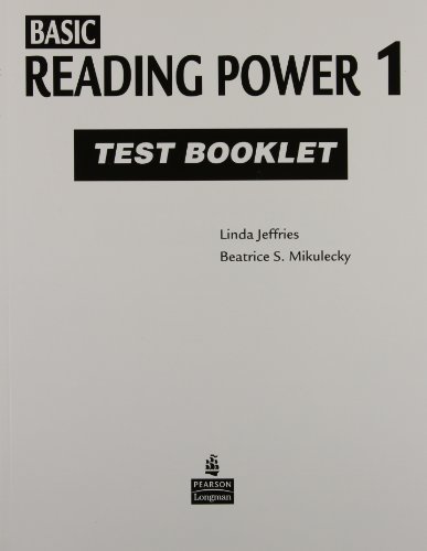 Imagen de archivo de Basic Reading Power 1 Test Booklet a la venta por SecondSale
