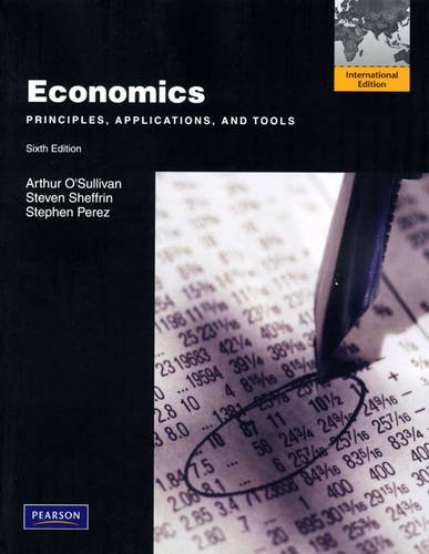Stock image for Economics: Principles, Applications and Tools for sale by medimops