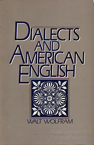 Stock image for Dialects and American English for sale by Better World Books