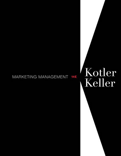 Stock image for Marketing Management (14th Edition) for sale by BooksRun