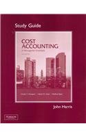 Beispielbild fr Student Study Guide for Cost Accounting zum Verkauf von Irish Booksellers