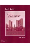 Stock image for Student Study Guide for Cost Accounting for sale by Irish Booksellers