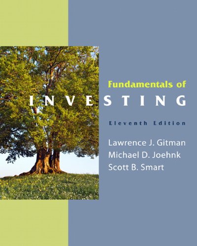 Fundamentals of Investing + Myfinancelab Student Accesskit and Otis Student Access Kit (9780132111720) by Gitman, Lawrence J.; Joehnk, Michael D.; Smart, Scott