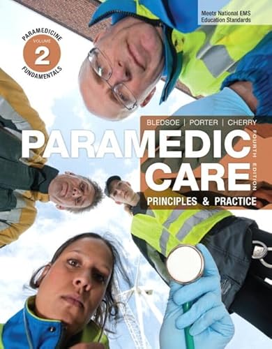 Imagen de archivo de Paramedic Care Vol. 2 : Principles and Practice a la venta por Better World Books