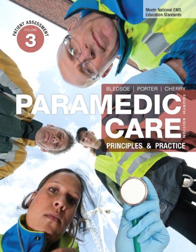 Imagen de archivo de Paramedic Care: Principles & Practice, Volume 3: Patient Assessment a la venta por ThriftBooks-Atlanta