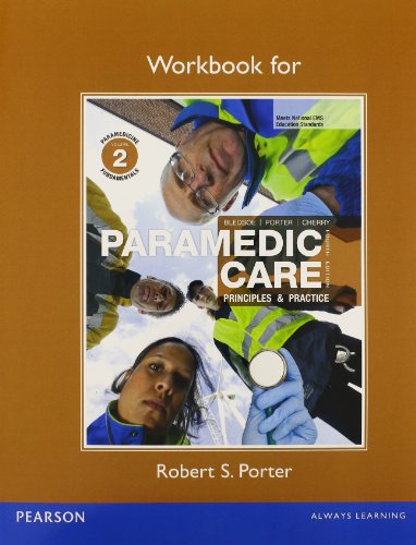 Imagen de archivo de Workbook for Paramedic Care: Principles & Practice, Volume 2 a la venta por SecondSale