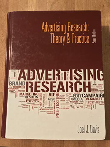 Beispielbild fr Advertising Research: Theory & Practice (2nd Edition) zum Verkauf von BooksRun