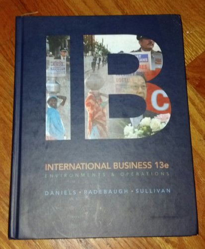Imagen de archivo de International Business (13th Edition) a la venta por BookHolders