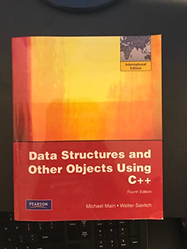Stock image for Data Structures and Other Objects Using C++ for sale by Indiana Book Company