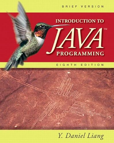 9780132130790: Introduction to Java Programming, Brief:United States Edition