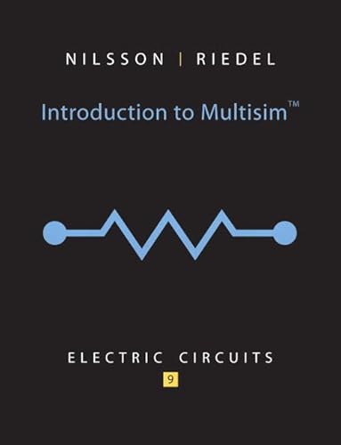 Imagen de archivo de Introduction to Multisim for Electric Circuits a la venta por Campus Bookstore