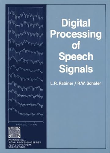 Imagen de archivo de Digital Processing of Speech Signals a la venta por BookHolders