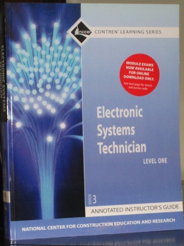 EST Level 1 Annotated Instructor's Guide, Paperback (9780132137102) by . NCCER