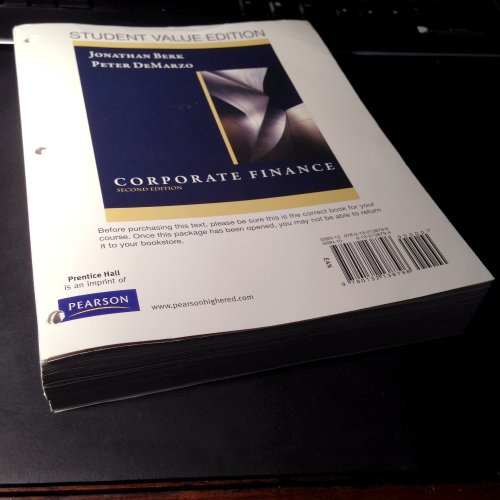 9780132138796: Corporate Finance: Student Value Edition