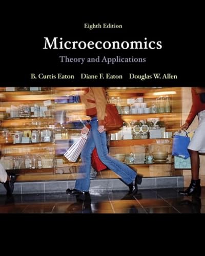 Stock image for Microeconomics : Theory with Applications for sale by Better World Books