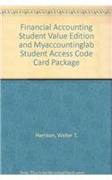 Financial Accounting Student Value Edition and Myaccountinglab Student Access Code Card Package (9780132145053) by Harrison Jr., Walter T; Horngren, Charles T; Thomas, Bill