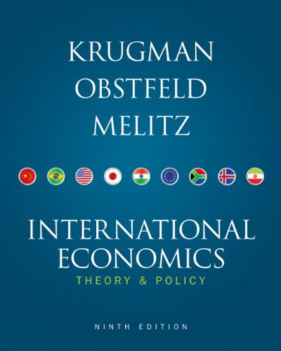 Beispielbild fr International Economics: Theory and Policy, 9th Edition zum Verkauf von Campus Bookstore
